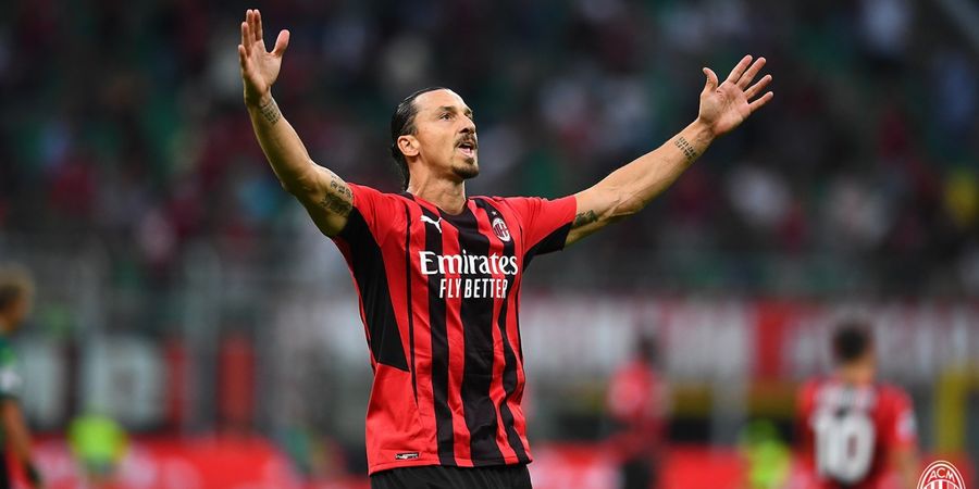 Susunan Pemain AC Milan vs Verona - Zlatan Ibrahimovic Cadangan, Olivier Giroud Starter