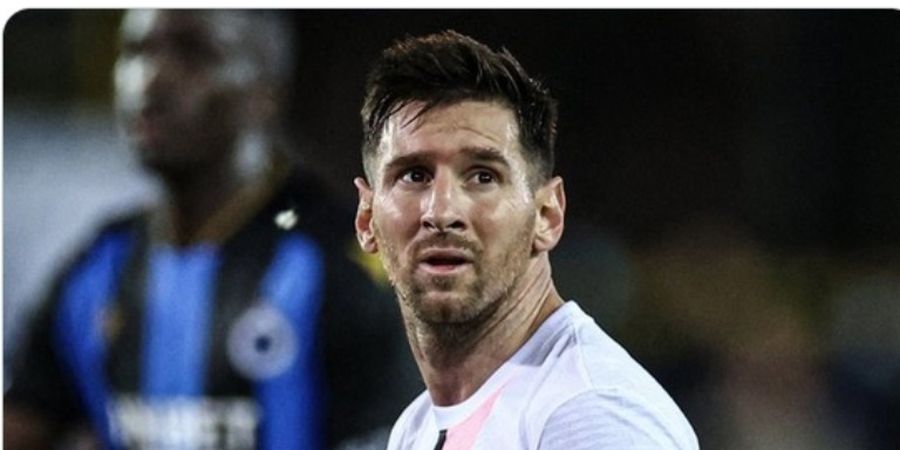 Lionel Messi Bikin 3 Pemain Club Brugge Membeku