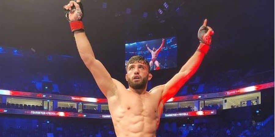 Hasil UFC Vegas 37 - Calon Juara Kelas Ringan Termuda, Arman Tsarukyan Dapat KO Pertama  