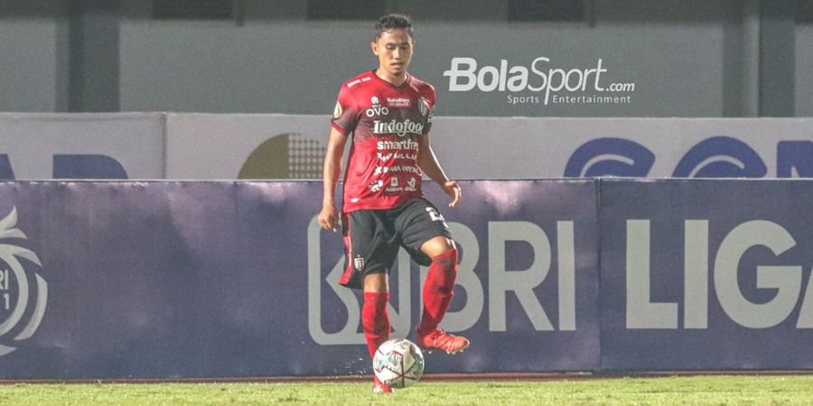 Piala Presiden 2022 - Bek Bali United Akan Waspadai Satu Pemain Persib Bandung