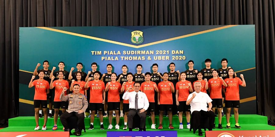 PP PBSI Resmi Lepas Skuad Sudirman Cup 2021 dan Thomas-Uber Cup 2020