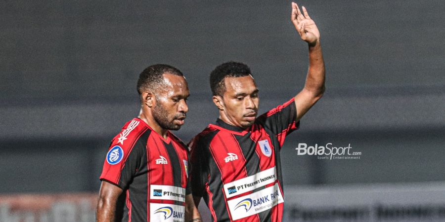 Hasil Liga 1 2021 - Comeback, Persipura Kalahkan Persijara dan Raih Kemenangan Pertama