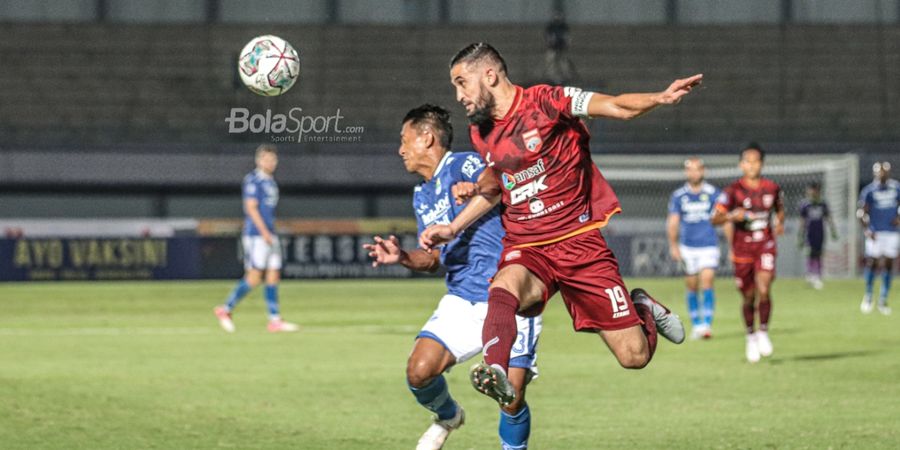 Babak I - Skor Kacamata Masih Warnai Laga Persib Vs Borneo FC