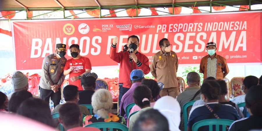 PB Esport Indonesia Gelar Vaksinasi dan Baksos Untuk Masyarakat di Jayapura