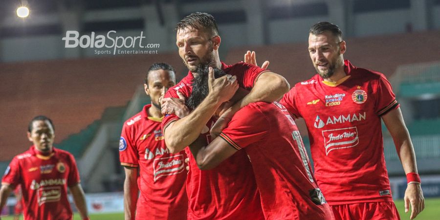 Susunan Pemain Persija vs Persita - Yann Motta Duduk Manis di Bangku Cadangan