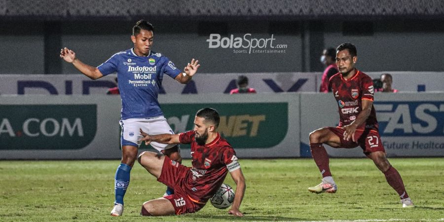 Pertandingan Minim Intensitas, Borneo FC Vs Persib Bandung Masih Skor Kacamata di Babak I