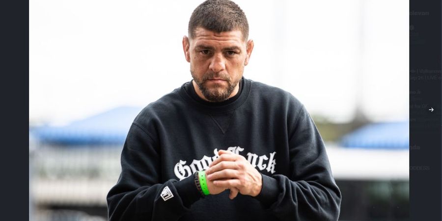 Hasil UFC 266 - Dijotos Sampai Mimisan, Nick Diaz Tumbang Ditangan Eks Raja Kelas Welter