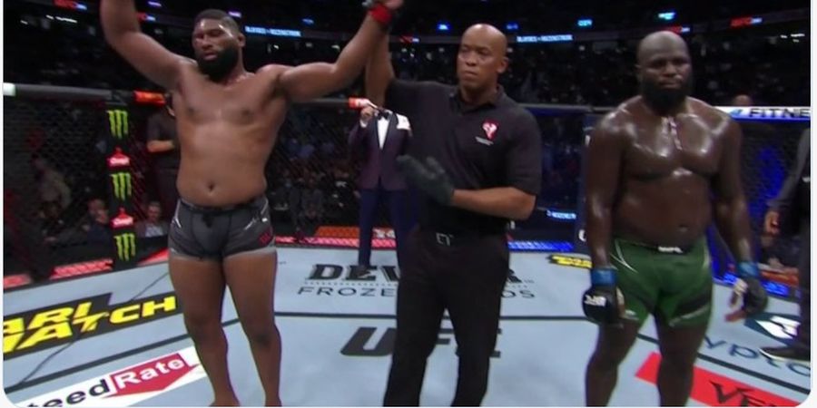 Hasil UFC 266 -  Membosankan, Khabib versi Raksasa Menang Lewat Angka