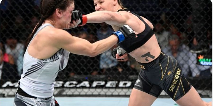 Hasil UFC 266 - Satu Pukulan Membawa Petaka, Valentina Shevchenko Tak Terkalahkan!