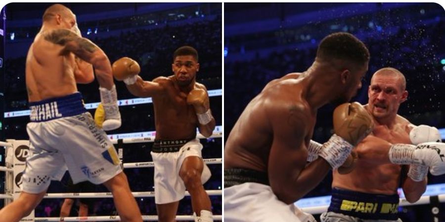 Hasil Tinju Dunia - Si Kucing Usyk Bikin Anthony Joshua Kehilangan Gelar Juara Lagi