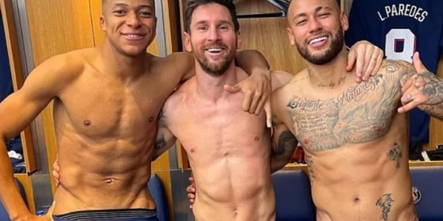 Trio Maut PSG Sudah Menyatu, Foto Messi, Neymar, Mbappe Saling Rangkul Diserbu Netizen