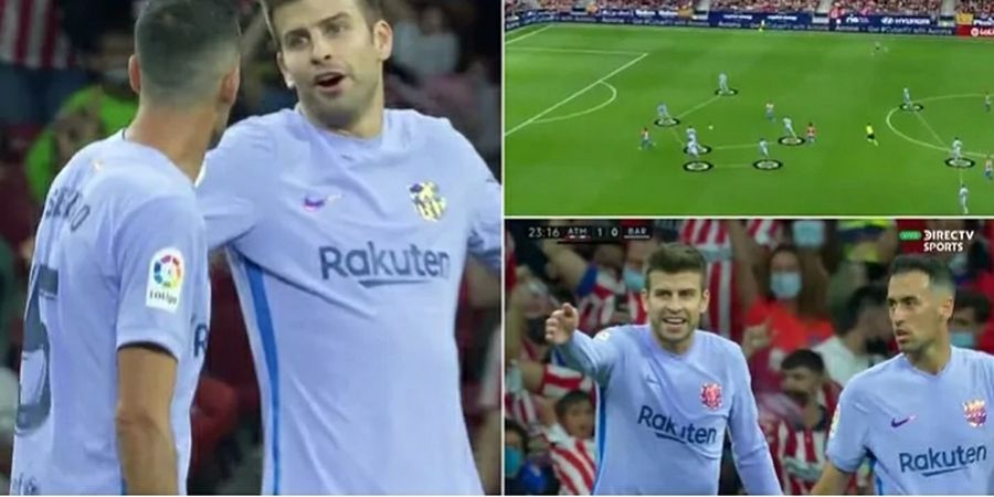 VIDEO - Gol Atletico Awali Perpecahan Barcelona, 2 Kapten Adu Mulut