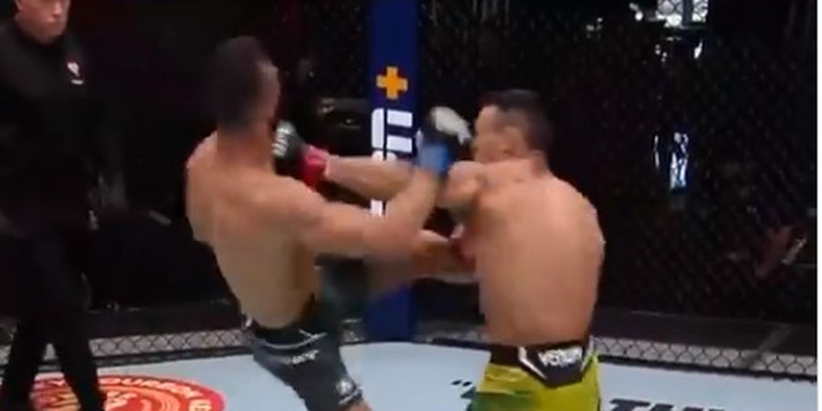 Hasil UFC Vegas 38 - 3 Finish Brutal, Satu Orang Dibuat Pingsan sambil Terbang