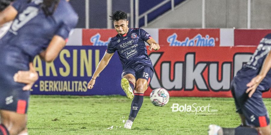 Sumbang 1 Gol Lewat Tendangan Bebas saat Arema FC Tekuk Tira Persikabo, Bek Timnas Indonesia Terinspirasi dari Eks Pemain Juventus