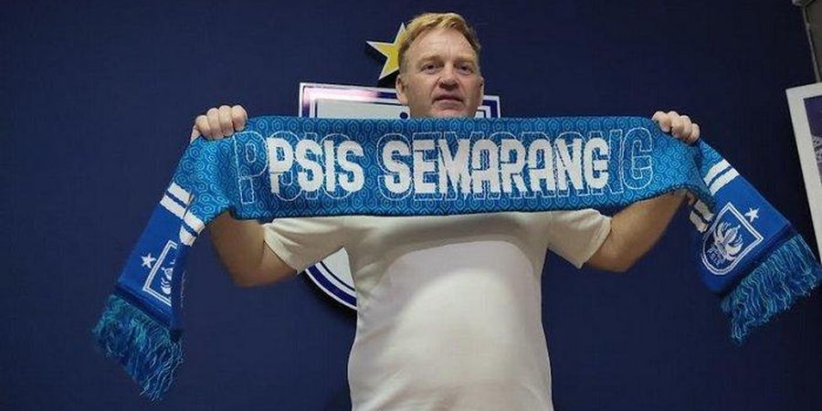 Belum Ada Dua Bulan Tangani PSIS, Begini Penilaian Ian Gillan tentang Sepak Bola Indonesia