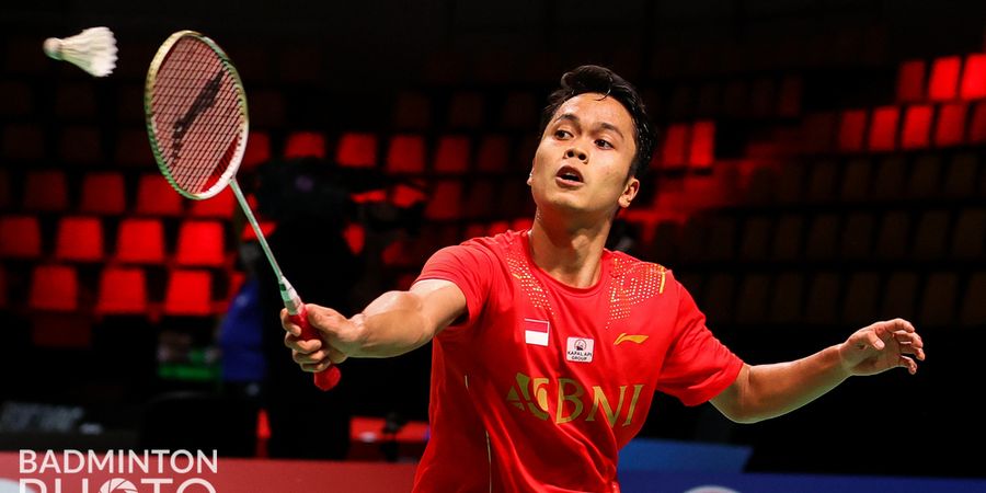 Hasil Thomas Cup 2020 - Libas Juara All England, Anthony Bawa Indonesia Ungguli Malaysia