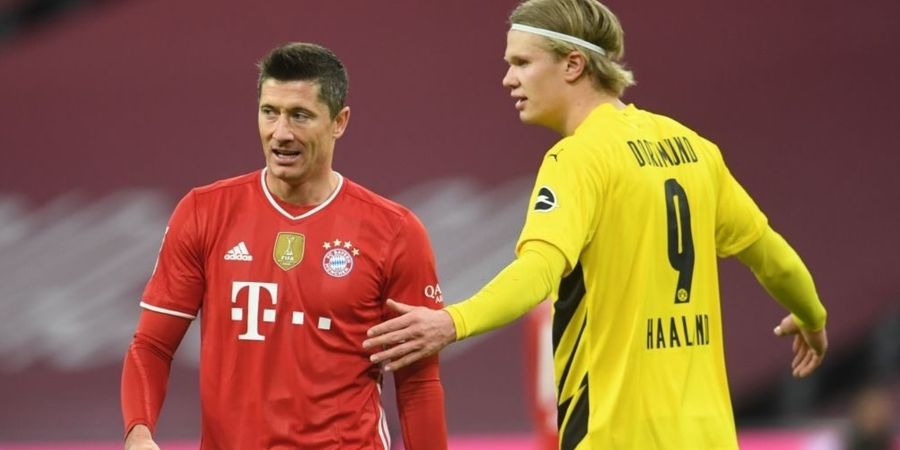 Robert Lewandowski Dibuat Frustrasi Gegara Bayern Muenchen Ikut Buru Erling Haaland