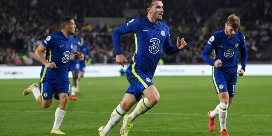 Tendangan Voli Ben Chilwell Bikin Chelsea Libas Brentford di Babak I