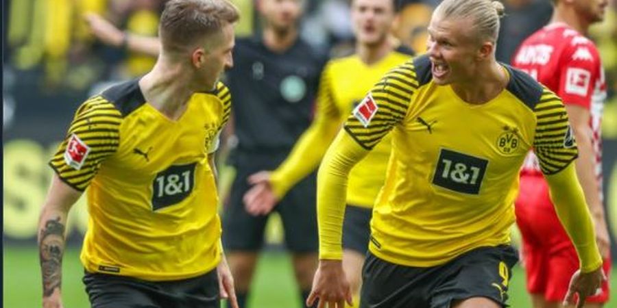 Hasil dan Klasemen Bundesliga - Erling Haaland Cetak 49 Gol dalam 49 Laga, Dortmund Salip Bayern Muenchen