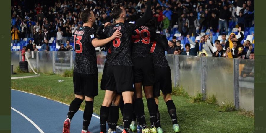 Hasil dan Klasemen Liga Italia - AC Milan Gugur dari Puncak, Napoli Paling Sempurna di 5 Liga Top Eropa