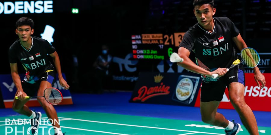 Hasil Denmark Open 2021 - Kandaskan Wakil China, Fikri/Maulana ke 16 Besar