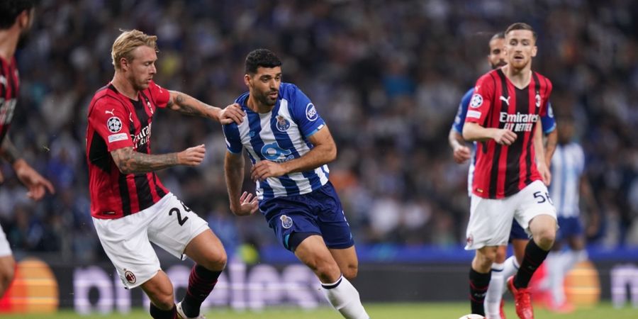 Hasil Liga Champions - Dibekuk Porto, AC Milan Hat-trick Kalah dan Kian Tenggelam Jadi Juru Kunci