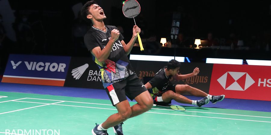 Hasil Denmark Open 2021 - Kejutan di Derbi, Marcus/Kevin Dikalahkan Bagas/Fikri