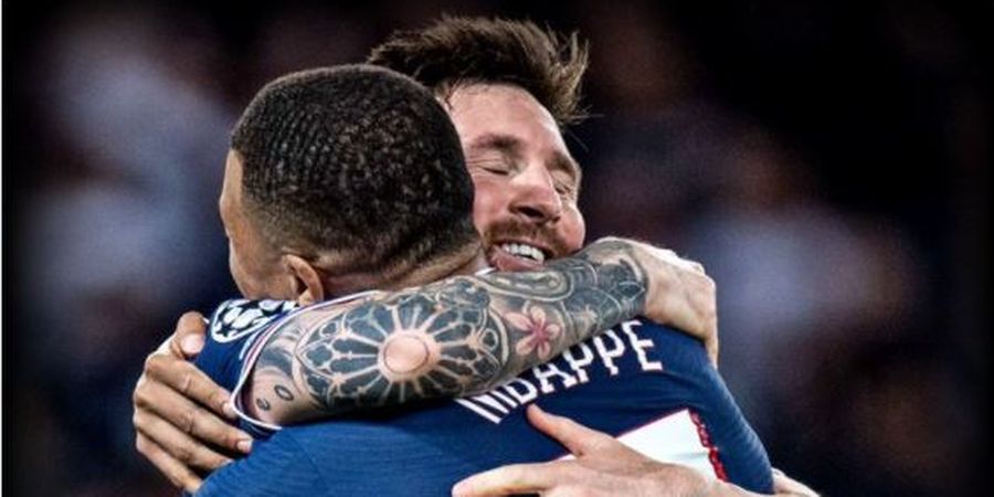 Cetak Gol Ke-100 berkat Bantuan Lionel Messi, Begini Respons Kylian Mbappe