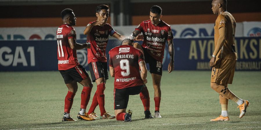 Enam Laga Terakhir Bali United Menuju Juara Liga 1 2021-2022