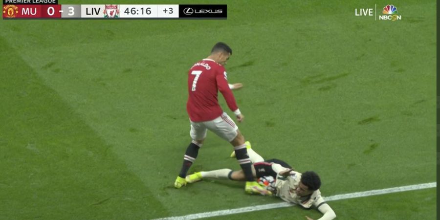 Rapor Merah Ronaldo di Laga Man United vs Liverpool: Aniaya Lawan dengan Tendangan ala MMA, Telan Kekalahan Terburuk