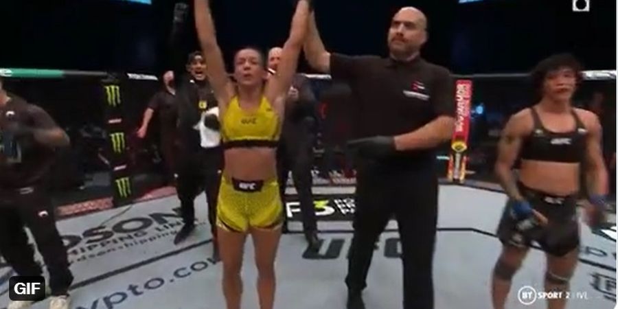 Hasil UFC 267 - Amanda Ribas Dominasi Derbi Jagoan Cewek Brasil