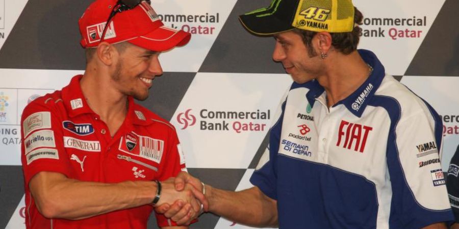 Casey Stoner Akui Nikmati Penderitaan Valentino Rossi bersama Ducati