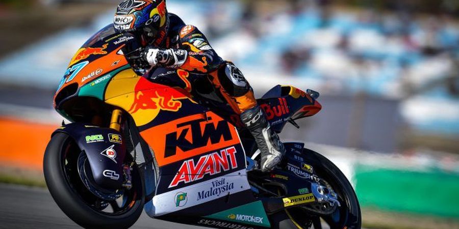 Hasil Moto2 Valencia 2021 - Asapi Pembalap Tim Indonesia, Remy Gardner Juara Dunia Moto2 2021