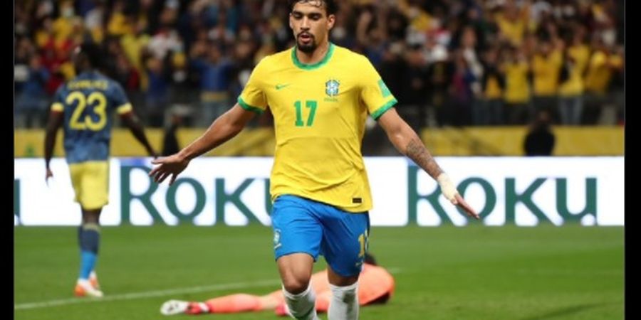 Hasil Kualifikasi Piala Dunia 2022 - Lucas Paqueta Pahlawan, Neymar Assist, Brasil Gebuk Kolombia dan Lolos