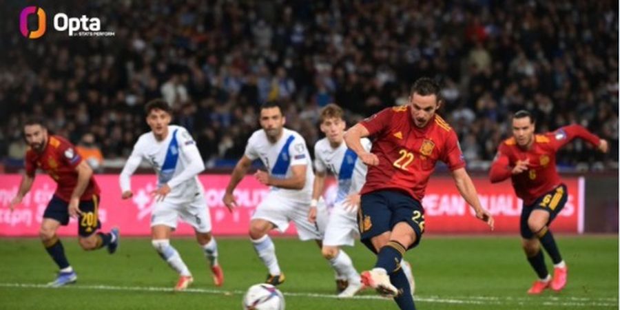 Hasil Kualifikasi Piala Dunia 2022 - Busquets Samai Caps Xavi, Spanyol Menang Tipis atas Yunani
