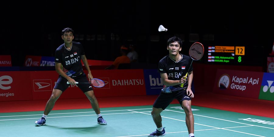 Hasil Indonesia Masters 2021 - Kembali Buat Kejutan, Fikri/Bagas Singkirkan Fajar/Rian