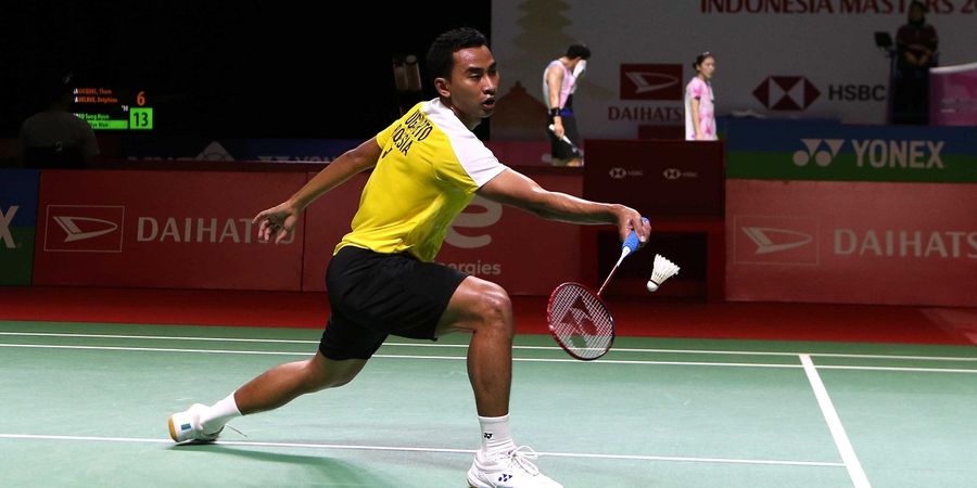 Hasil India Open 2022 - Takluk dari Wakil Malaysia, Tommy Terhenti pada Babak Pertama