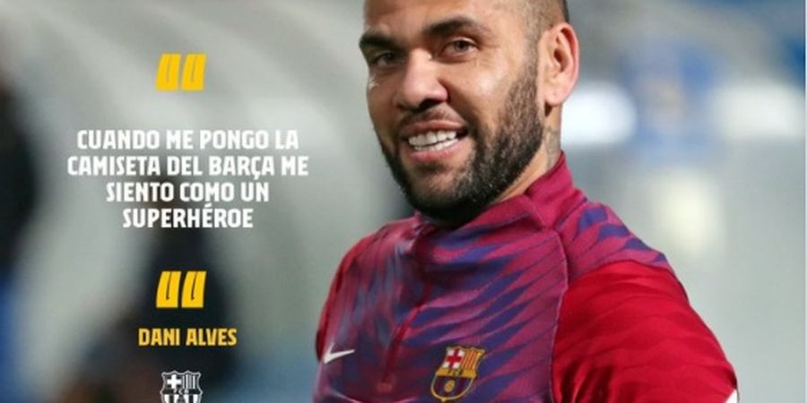 Dani Alves Merasa Terhormat Bisa Kembali Perkuat Barcelona