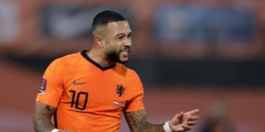 Kurang Bertaji di Barcelona, Memphis Depay Paling Ganas di Kualifikasi Piala Dunia 2022