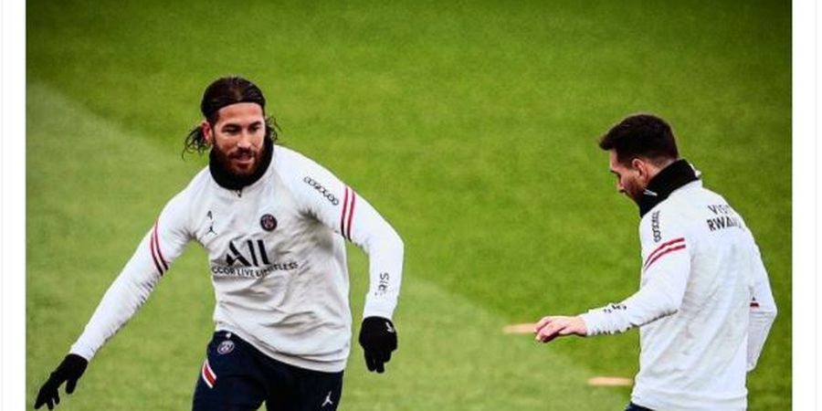 Akhirnya, Sergio Ramos Berlatih bareng Lionel Messi Jadi Kenyataan di PSG