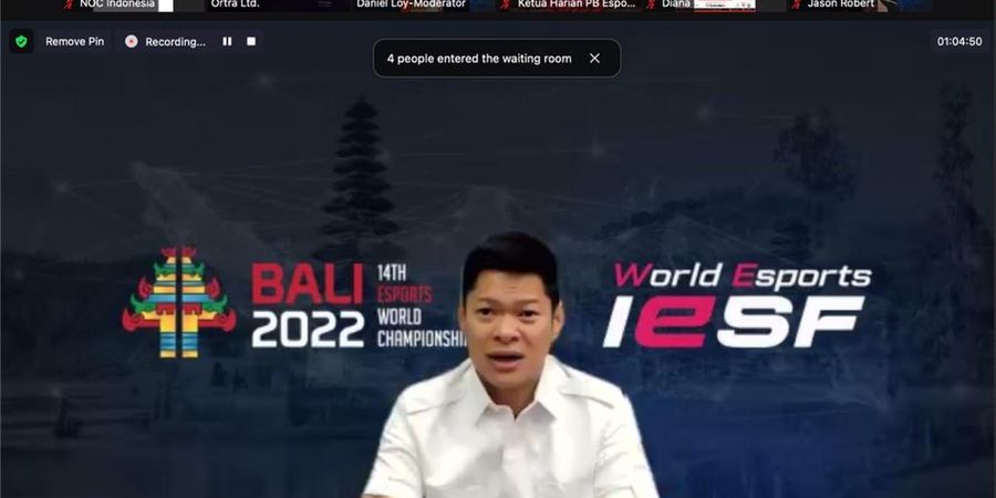 Indonesia Bakal Jadi Tuan Rumah Esports World Championships 2022