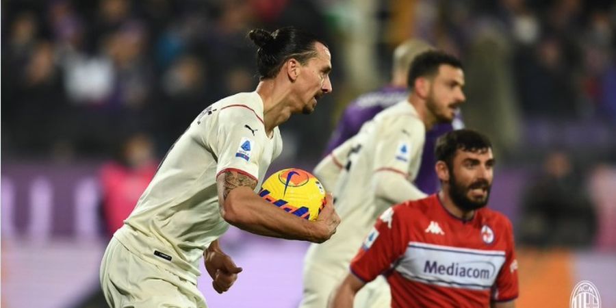 Hasil Liga Italia - Zlatan Ibrahimovic Sudah Cetak 2 Gol dalam 5 Menit, AC Milan Hancur Gara-gara 2 Blunder 