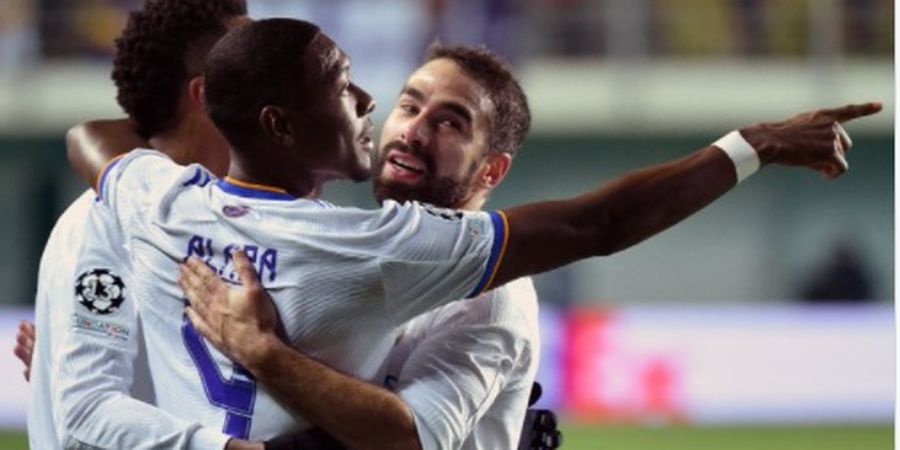 Hasil Liga Champions - David Alaba Jadi Roberto Carlos, Real Madrid Bopong Inter Milan ke 16 Besar