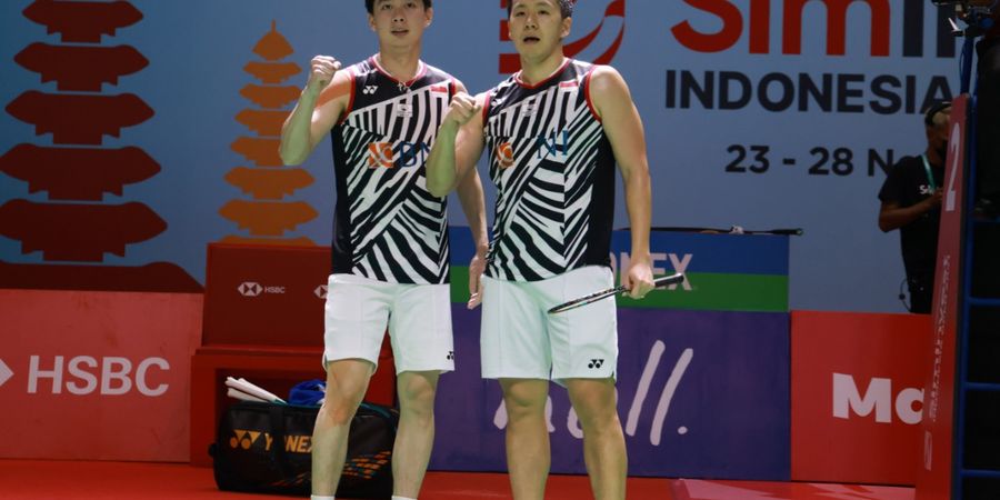 Indonesia Open 2021 - Meski Menang, Marcus/Kevin Lelah Fisik dan Mental