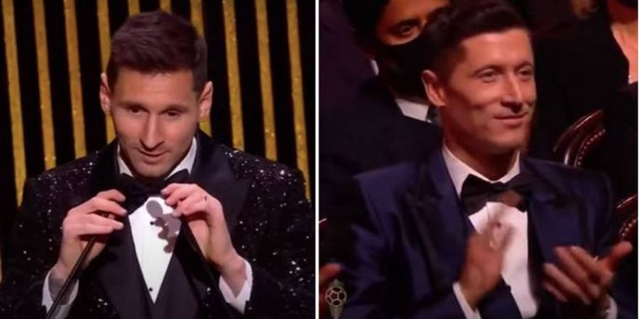 Beda 33 Suara, Lionel Messi Sebut Robert Lewandowski Harusnya Dapat Ballon d'Or