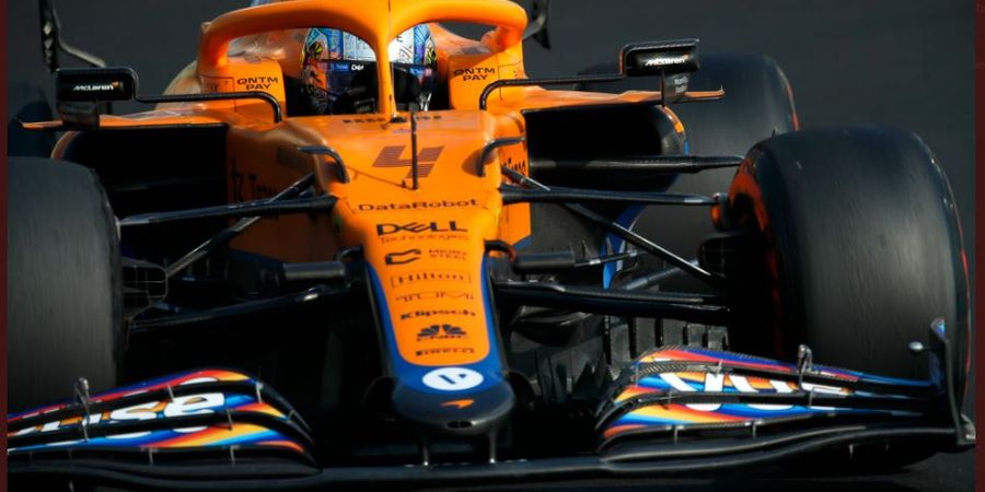 Starting Grid F1 GP Abu Dhabi 2021 - Lando Norris di Belakang Verstappen dan Hamilton