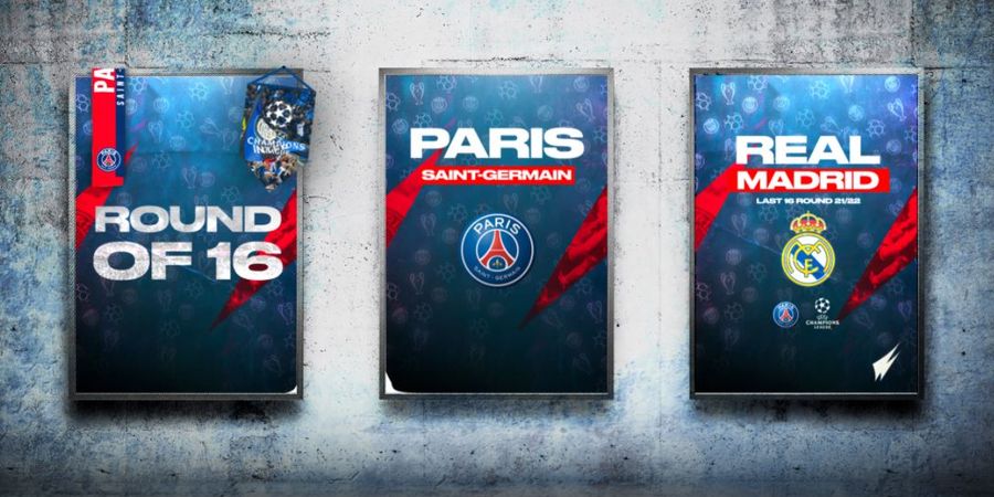 Jadwal Lengkap Babak 16 Besar Liga Champions - Langsung Disuguhi Big Match PSG vs Real Madrid