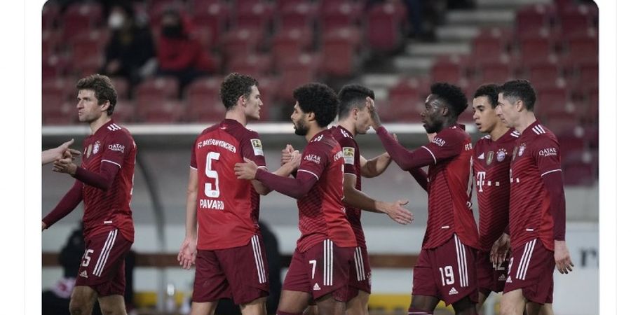 Hasil Liga Jerman - Cetak Tiga Gol dalam Enam Menit, Bayern Muenchen Cukur Vfb Stuttgart