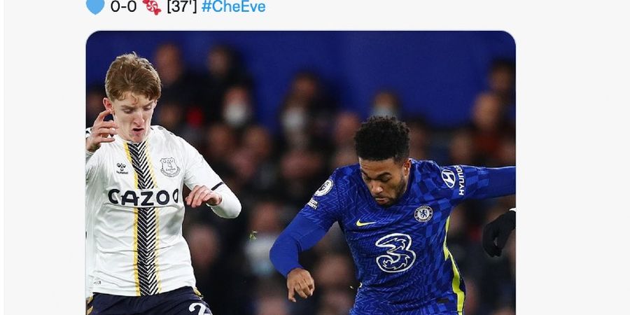 Hasil Babak I - Lepas 6 Tembakan dan Main Dominan, Chelsea Masih Imbang 0-0 Lawan Everton