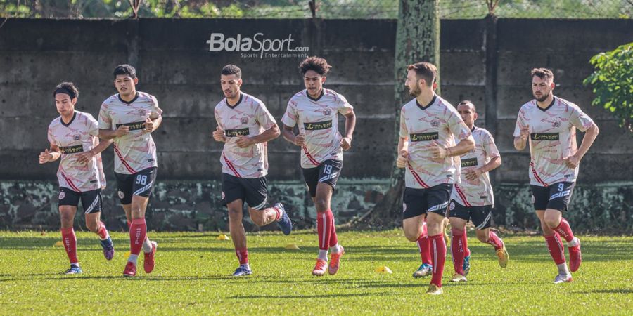 Pemain Persija Jakarta yang Positif Covid-19 Tetap Jalani Latihan                                   